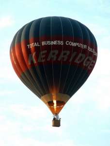 G-BUFX hot air balloon, a Cameron N-90, added to the archive 7 September 2026. Photograph by Balloon Spotters Archive