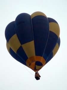 G-BUHM hot air balloon, a Cameron V-77, added to the archive 7 September 2026. Photograph by Balloon Spotters Archive