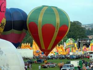 G-BUJH hot air balloon, a Thunder AND Colt Colt 77B, added to the archive 7 September 2026. Photograph by Balloon Spotters Archive