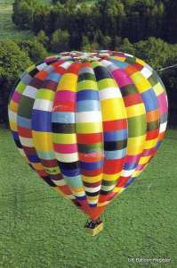 G-BUJR hot air balloon, a Cameron A-180, added to the archive 7 September 2026. Photograph by Balloon Spotters Archive