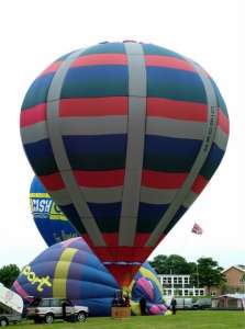 G-BUKS hot air balloon, a Thunder AND Colt Colt 77B, added to the archive 7 September 2026. Photograph by Balloon Spotters Archive