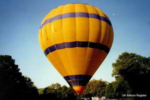 G-BULK hot air balloon, a Thunder AX9-120 S2, added to the archive 7 September 2026. Photograph by Balloon Spotters Archive