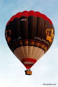 G-BULS hot air balloon, a Cameron A-210, added to the archive 7 September 2026. Photograph by Balloon Spotters Archive
