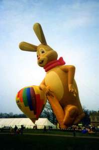 G-BUNI hot air balloon, a Cameron BUNNY-90, added to the archive 7 September 2026. Photograph by Balloon Spotters Archive