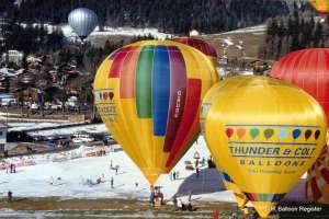 G-BUOU hot air balloon, a Thunder AND Colt Colt 90A, added to the archive 7 September 2026. Photograph by Balloon Spotters Archive