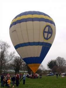 G-BURL hot air balloon, a Thunder AND Colt Colt 105A, added to the archive 7 September 2026. Photograph by Balloon Spotters Archive