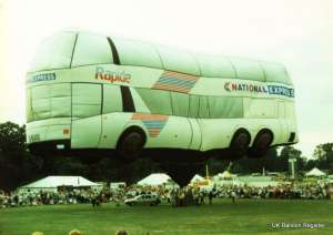 G-BUSS hot air balloon, a Cameron BUS-90. Photograph by Balloon Spotters Archive