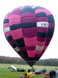 G-BUTJ hot air balloon, a Cameron O-77, added to the archive 7 September 2026. Photograph by Balloon Spotters Archive