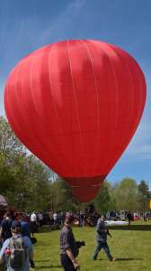 G-BUUT hot air balloon, an Interavia 70TA