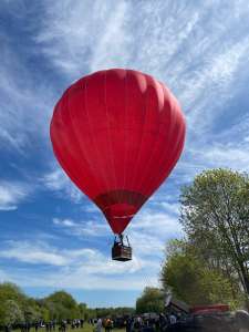 G-BUUT hot air balloon, an Interavia 70TA, added to the archive 14 September 2026. Photograph by Cera168_