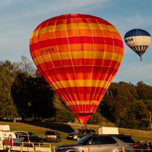G-BUVB hot air balloon, a Thunder AND Colt Colt 77A