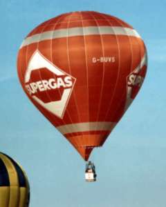 G-BUVS hot air balloon, a Thunder AND Colt Colt 77A, added to the archive 7 September 2026. Photograph by Balloon Spotters Archive