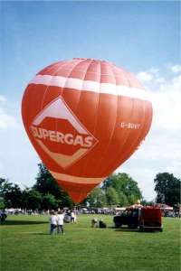 G-BUVT hot air balloon, a Thunder AND Colt Colt 77A, added to the archive 7 September 2026. Photograph by Balloon Spotters Archive
