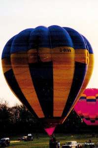 G-BUWW hot air balloon, a Cameron O-105, added to the archive 7 September 2026. Photograph by Balloon Spotters Archive