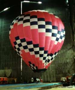G-BUXA hot air balloon, a Thunder AND Colt Colt 210A, added to the archive 7 September 2026. Photograph by Mel Kirby