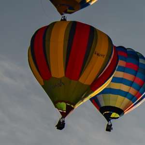 G-BUYC hot air balloon, a Cameron C-80