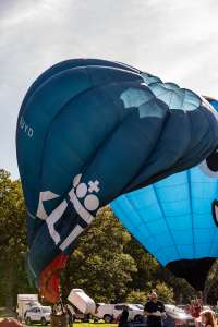 G-BUYD hot air balloon, a Thunder AX8-90
