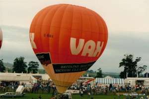 G-BVAX hot air balloon, a Thunder AND Colt Colt 77A, added to the archive 7 September 2026. Photograph by Graham Duke