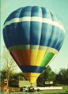 G-BVCH hot air balloon, a Thunder AX10-180 S2, added to the archive 7 September 2026. Photograph by TBC