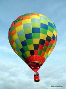 G-BVCN hot air balloon, a Thunder AND Colt Colt 56A, added to the archive 7 September 2026. Photograph by Balloon Spotters Archive