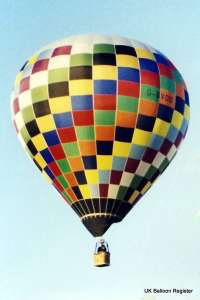 G-BVDD hot air balloon, a Thunder AND Colt Colt 69A, added to the archive 7 September 2026. Photograph by Balloon Spotters Archive