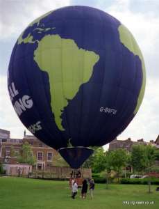 G-BVFU hot air balloon, added to the archive 27 August 2026. Photograph by Andy Davey