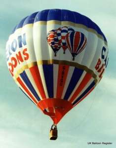G-BVGU hot air balloon, a Cameron N-90, added to the archive 7 September 2026. Photograph by Balloon Spotters Archive