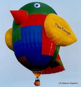 G-BVID hot air balloon, a Lindstrand Balloons LBL Lozenge. Photograph by Balloon Spotters Archive