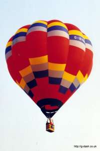 G-BVKH hot air balloon, added to the archive 27 August 2026. Photograph by Mike Clarke