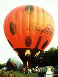 G-BVKW hot air balloon, a Lindstrand Balloons LBL 240A, added to the archive 7 September 2026. Photograph by Balloon Spotters Archive