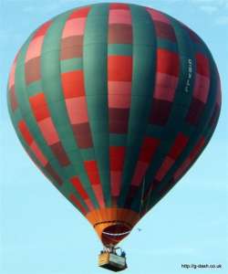 G-BVLL hot air balloon, a Lindstrand Balloons LBL 210A, added to the archive 7 September 2026. Photograph by JEM Ballooning