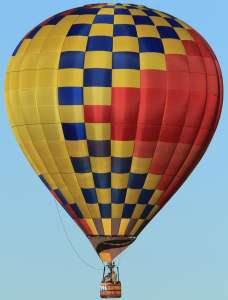 G-BVPF hot air balloon, added to the archive 27 August 2026. Photograph by Alan Head