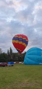 G-BVPV hot air balloon, a Lindstrand Balloons LBL 77B, added to the archive 22 September 2026. Photograph by George_Madd