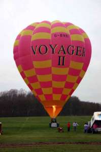 G-BVRI hot air balloon, added to the archive 27 August 2026. Photograph by Paul Coman