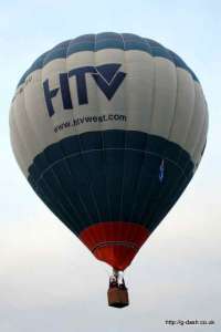 G-BVRU hot air balloon, a Lindstrand Balloons LBL 105A, added to the archive 7 September 2026. Photograph by Balloon Spotters Archive