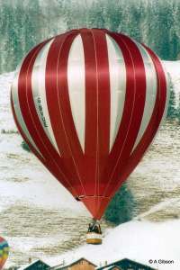 G-BVUE hot air balloon, added to the archive 27 August 2026. Photograph by A Gibson