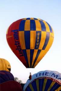 G-BVUI hot air balloon, a Lindstrand Balloons LBL 25A Cloudhopper, added to the archive 7 September 2026. Photograph by Balloon Spotters Archive