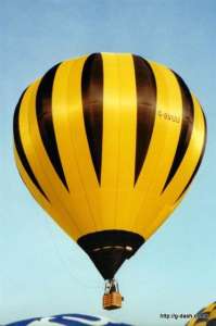 G-BVUU hot air balloon, a Cameron C-80, added to the archive 7 September 2026. Photograph by Graham Duke