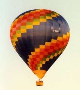 G-BVVT hot air balloon, added to the archive 27 August 2026. Photograph by Keith Sowter