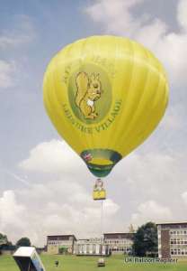 G-BVXA hot air balloon, added to the archive 27 August 2026. Photograph by Dan Whitelock