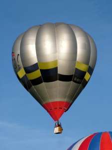 G-BVXD hot air balloon, a Cameron O-84, added to the archive 7 September 2026. Photograph by Balloon Spotters Archive