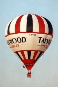 G-BVZN hot air balloon, added to the archive 27 August 2026. Photograph by Paul Coman