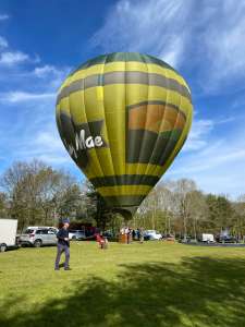 G-BVZT hot air balloon, a Lindstrand Balloons LBL 90A, added to the archive 14 September 2026. Photograph by Cera168_