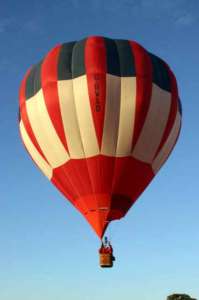 G-BWAO hot air balloon, added to the archive 27 August 2026. Photograph by Bill Teasdale