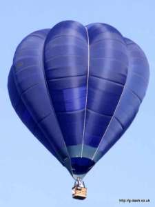 G-BWAU hot air balloon, a Cameron V-90, added to the archive 7 September 2026. Photograph by Balloon Spotters Archive