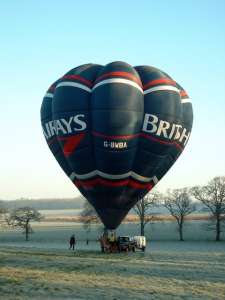 G-BWBA hot air balloon, a Cameron V-65, added to the archive 7 September 2026. Photograph by Balloon Spotters Archive