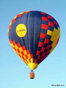 G-BWBO hot air balloon, a Lindstrand Balloons LBL 77A, added to the archive 7 September 2026. Photograph by Balloon Spotters Archive