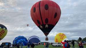 G-BWDH hot air balloon, a Cameron N-105, added to the archive 15 September 2026. Photograph by Cera168_