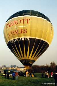 G-BWEA hot air balloon, added to the archive 27 August 2026. Photograph by Mike Clarke