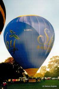 G-BWEL hot air balloon, added to the archive 27 August 2026. Photograph by G Duke